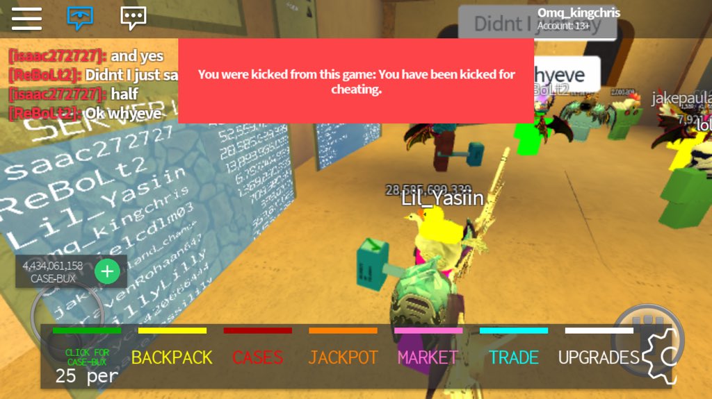 Case Clicker Codes Roblox