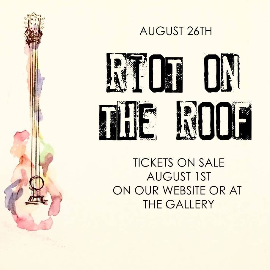 riot_ontheroof's tweet photo. Tickets will be on sale soon, and we will be announcing the names of this years artists on our Facebook page! https://t.co/Kve47pv35t #art https://t.co/wt2WUJuCSx