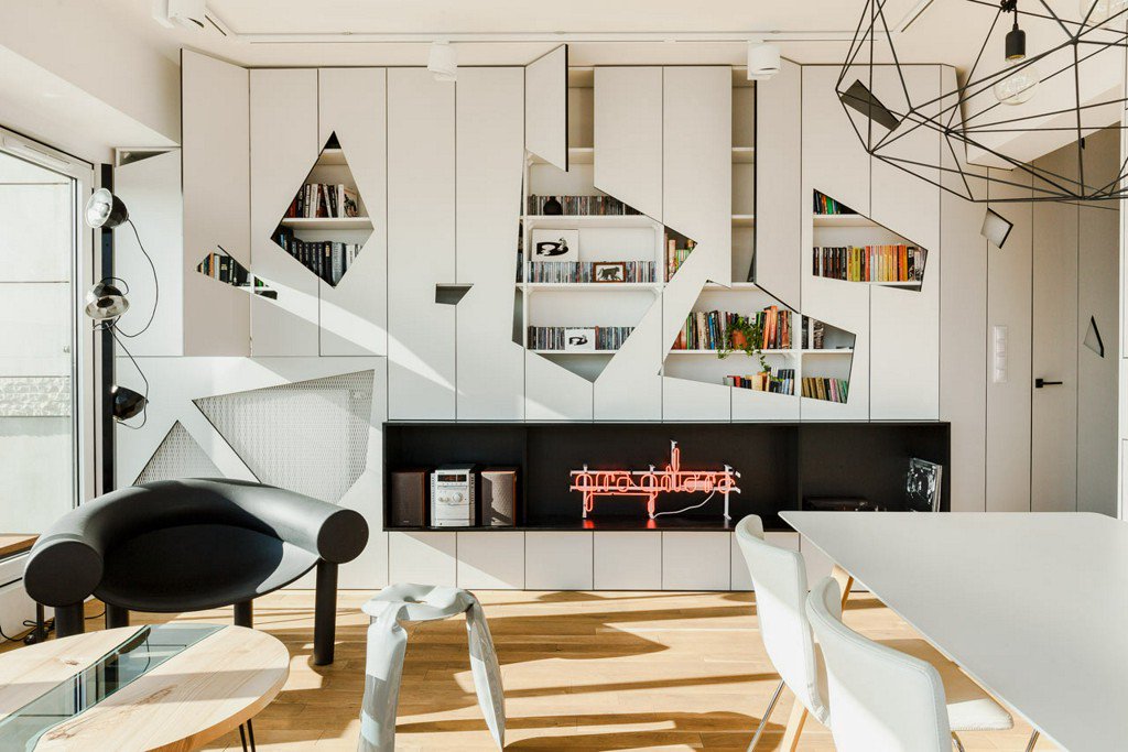 designmilk's tweet photo. A Penthouse Apartment in Poznan Gets Revamped  https://t.co/Mn2XCGMUHW #fromthearchives https://t.co/BPIfhcypYh