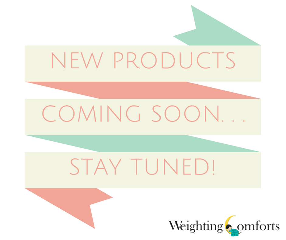 WeightComforts's tweet photo. We're measuring, ordering, stitching away... can't wait to show you our new offerings! Stay tuned for the big reveal! https://t.co/61qI7CQyKS