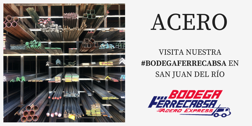 BodFerrecabsa's tweet photo. Visita una de nuestras #BodegasFerrecabsa en San Juan del Río. #Acero #aceroparaconstrucción #vigas #varilla #perfiles #montén #PTR #HSS https://t.co/qb3ppDqHjR