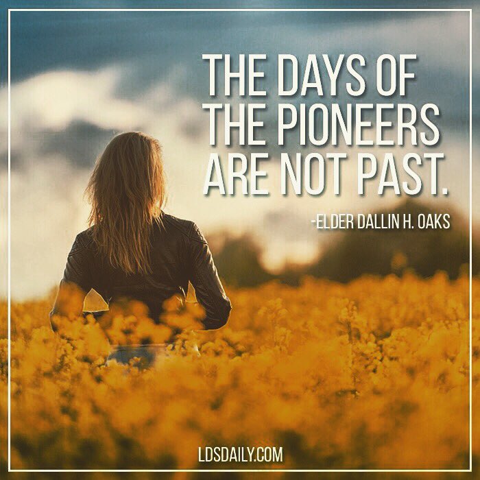 Happy #PioneerDay! 🛤