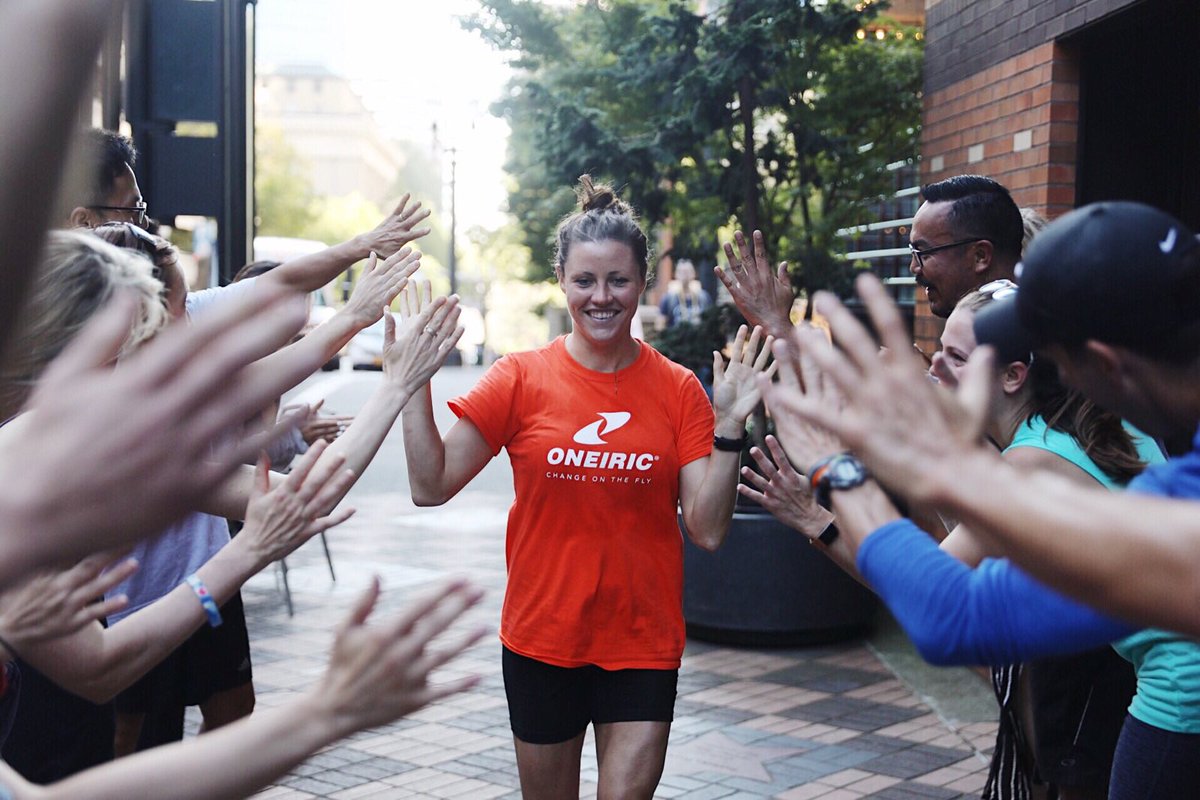Congrats to <a href="/emilyrudow/">Emily Rudow</a> for finishing her inspiring #RUN70 journey and raising $10K for cancer. BRAVO girl!!!!! 👏🏼💪🏼🏆
