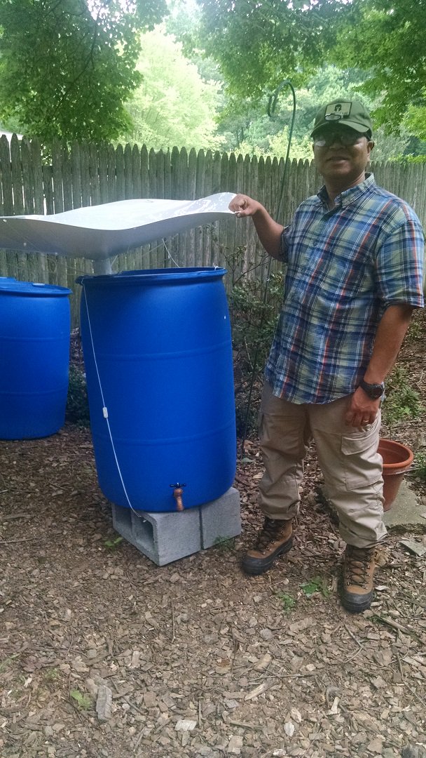 rainsaucers's tweet photo. Proud owner of our 48" RainSaucer from Virginia @villagecapital @zenrainman @ARCSA3 @EPAwatersense @saveourwater https://t.co/sknffQ5IxA