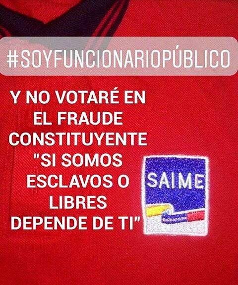 cantaelpueblo's tweet photo. #VzlaDiceLaConstituyenteNoVa No te dejes amordazar detrás de esta barricada hay un mañana que vivir. https://t.co/2vWkkun8mu