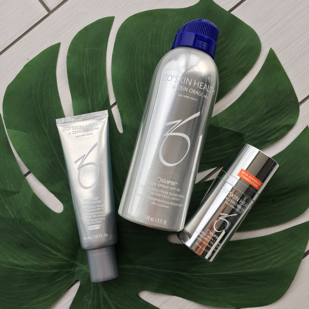 zo_skin's tweet photo. Some of our favorite ZO sun products, who's tried our primer and sunscreen in one? #zoskin #beverlyhills https://t.co/LvbGs4NT0t