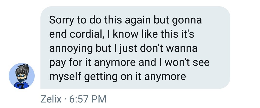 CordialCraft's tweet image. Ending cordial season 2