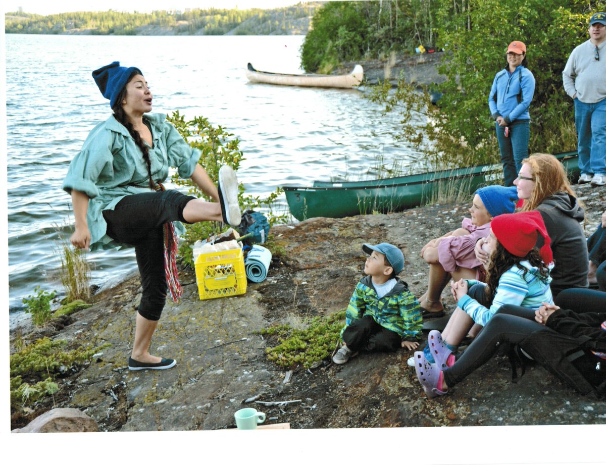 Narwal_North's tweet photo. Tiffany Ayalik kickin things' up during Floating Dinner Theatre
All Aboard Thursday 6pm
Register before Wednesday noon :)
@Quantum_Tangle https://t.co/Bpb69jSKio
