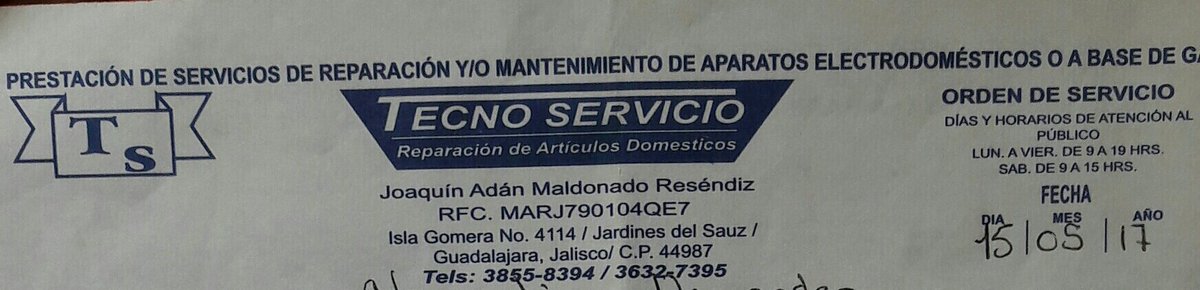 Por FAVOR DEN RT. para evitar que la empresa "TECNO SERVICIO" SIGA HACIENDO FRAUDES. <a href="/EnGuadalajara/">EnGuadalajara</a> @AlafugaEventos