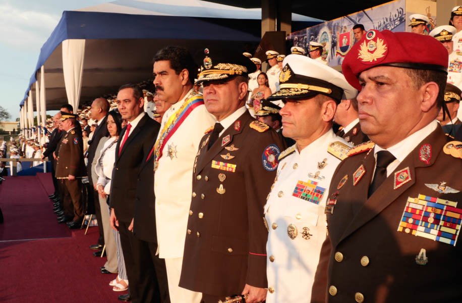 Commemoration in Venezuela on Bolivarian Navy Day.