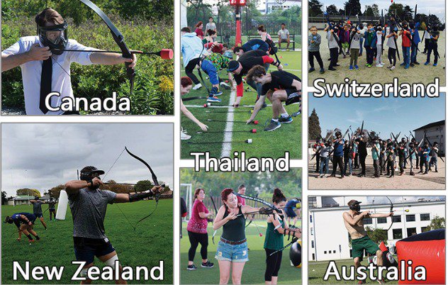 LisaGuo7's tweet image. our client for archery tag equipments in all over the world