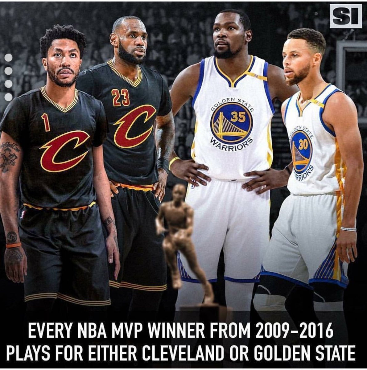 Adri1Clr's tweet photo. Ayy, y'all heard about the good news?
Y'all sleeping on [him] , Bout to have a good snooze! 
#drose #cavs #LeBronJames #mvps #KanyeWest https://t.co/qHmtxgDMQr