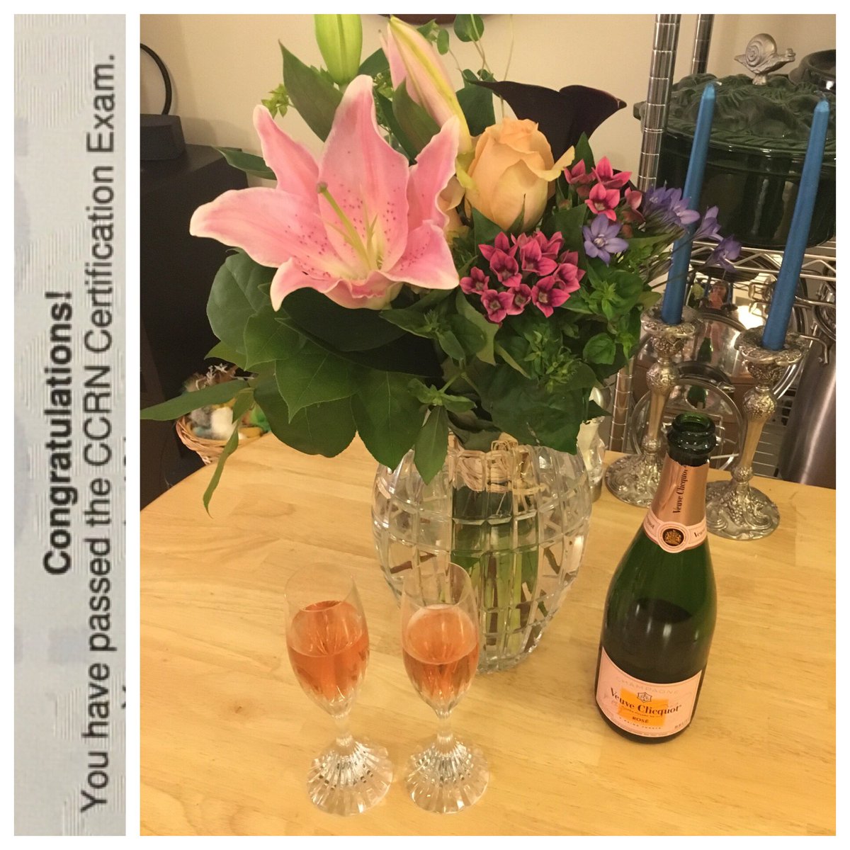 Celebrating a CCRN Success! So relieved, so proud! Tack on those letters! <a href="/FloatPool_NYP/">FloatPoolMilstein</a> <a href="/gsupgh/">grace su</a> <a href="/NurseTheresaNYP/">Theresa Vazquez</a> <a href="/MagneticDrRN/">Dr. Niki Hartman</a>