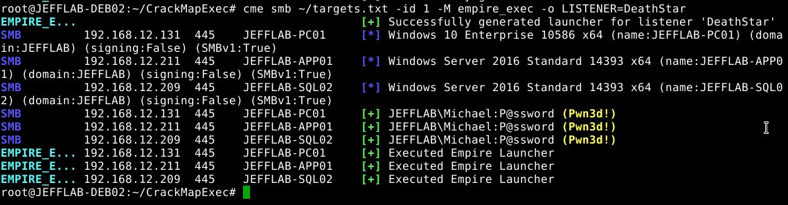 SbitsJeff's tweet image. #CrackMapExec and #DeathStar together.  Protect your Domain Admins!