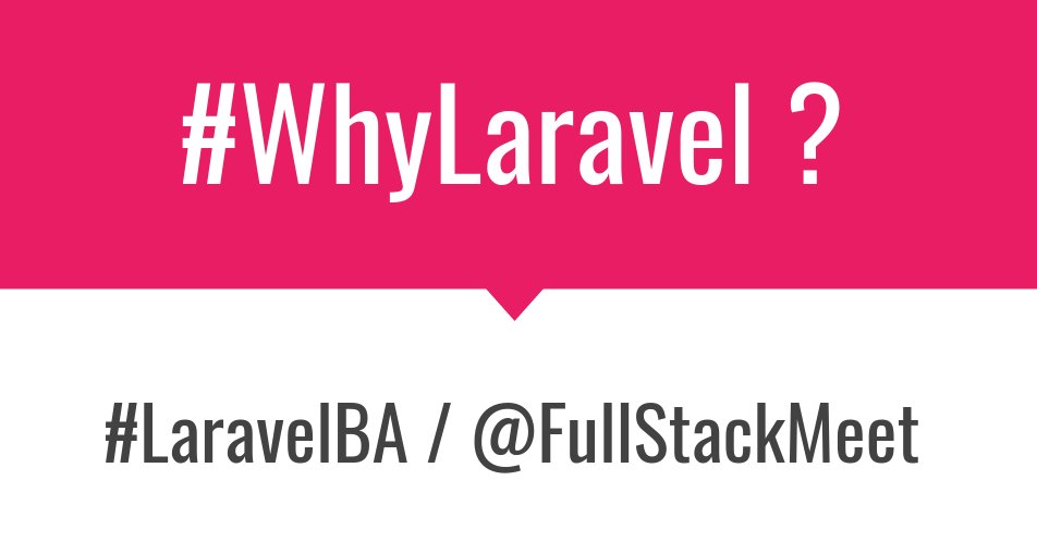 fullstackmeet's tweet image. Interesado en aprender @laravelphp ? Te esperamos el próximo 17 de Agosto a las 19:00 #WhyLaravel #LaravelBA #BuenosAires