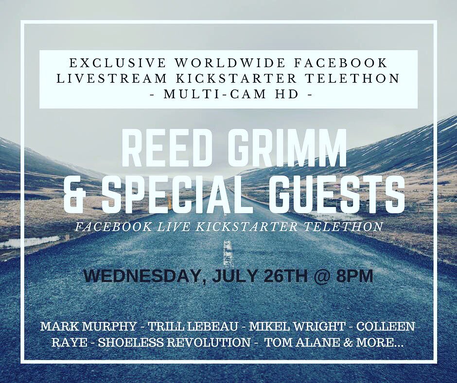 MassiveGoodHQ's tweet photo. Check out our long time collaborator @reedinspire on Wednesday, from anywhere is the world! #ReedStarter #ReedAllAboutIt #MAOG #Creativism https://t.co/SjvChoI337
