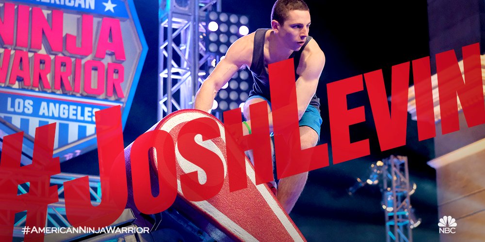 ninjawarrior's tweet photo. Will @JoshLevin1 repeat his friend's success tonight? Let's find out! #JoshLevin #AmericanNinjaWarrior https://t.co/3nBWVoR3Zs