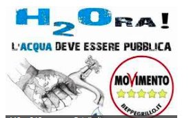 #Acqua pubblica 27milioni italiani referendum2011 dissero SI’ a #M5s Pd Sinistre, oggi di che vi lamentate?