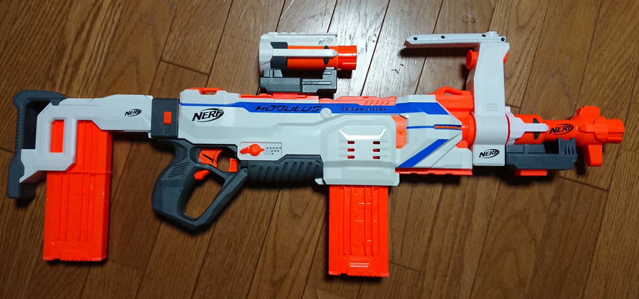 値下げ‼️電動NERF モジュラスシリーズ レギュレータバトル 銃 Amazon.co.jp: ハズブロ(HASBRO) ナーフ モジュラス レギュ