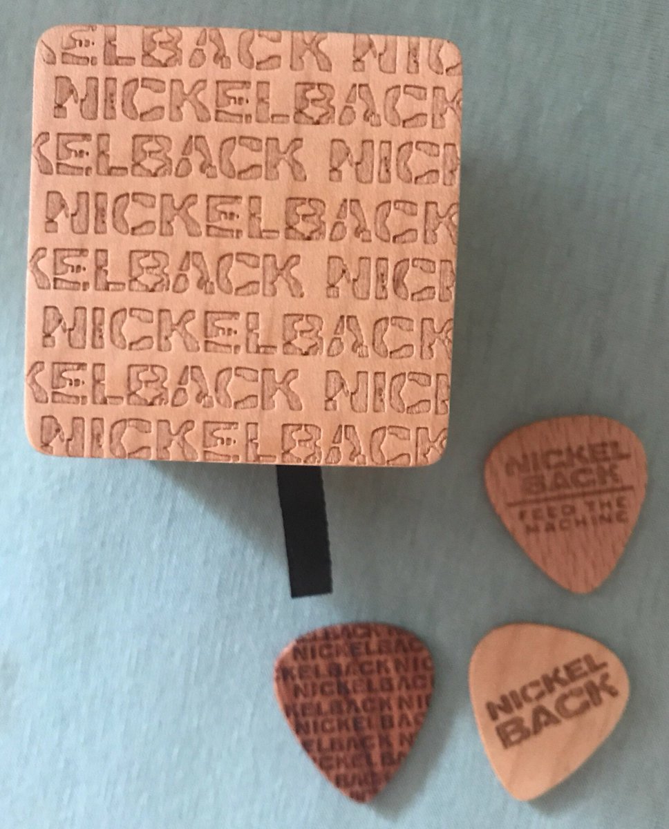 Nickelbacker01's tweet photo. Last week to enter the raffle #Nickelback fans!
#FeedTheMachine #ObakkiFoundation #HelpSaveLives https://t.co/qo7aOpUMZy