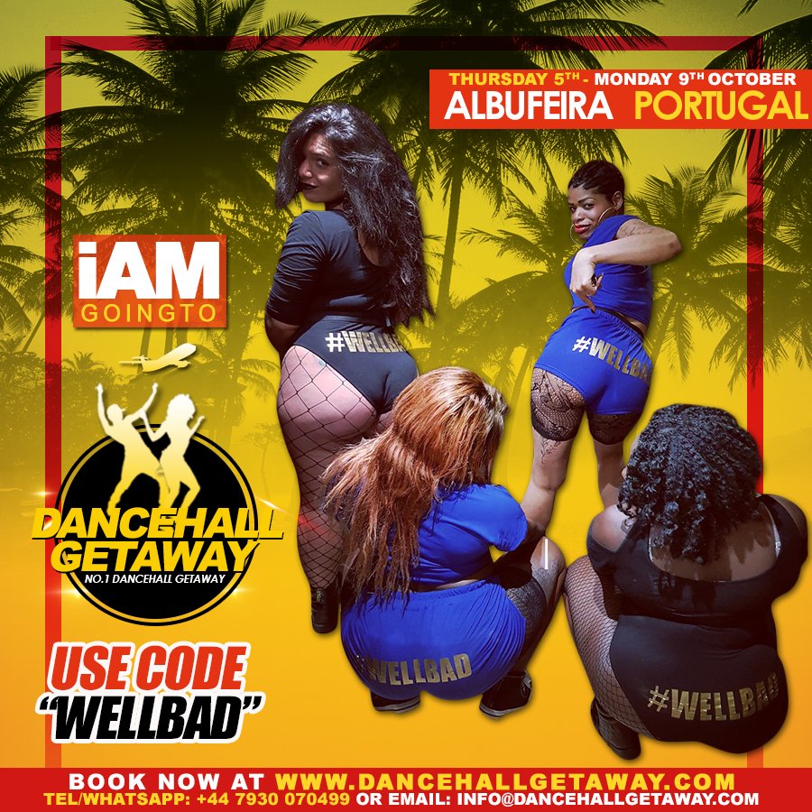 Dhallgetaway's tweet photo. #IAMGOINGTO #DANCEHALLGETAWAY17 ..
__________________________
BOOK NOW at: https://t.co/ZQt3Vmm74K
Call/WhatsApp: +44 7930 070499 https://t.co/aySvSTEbEh
