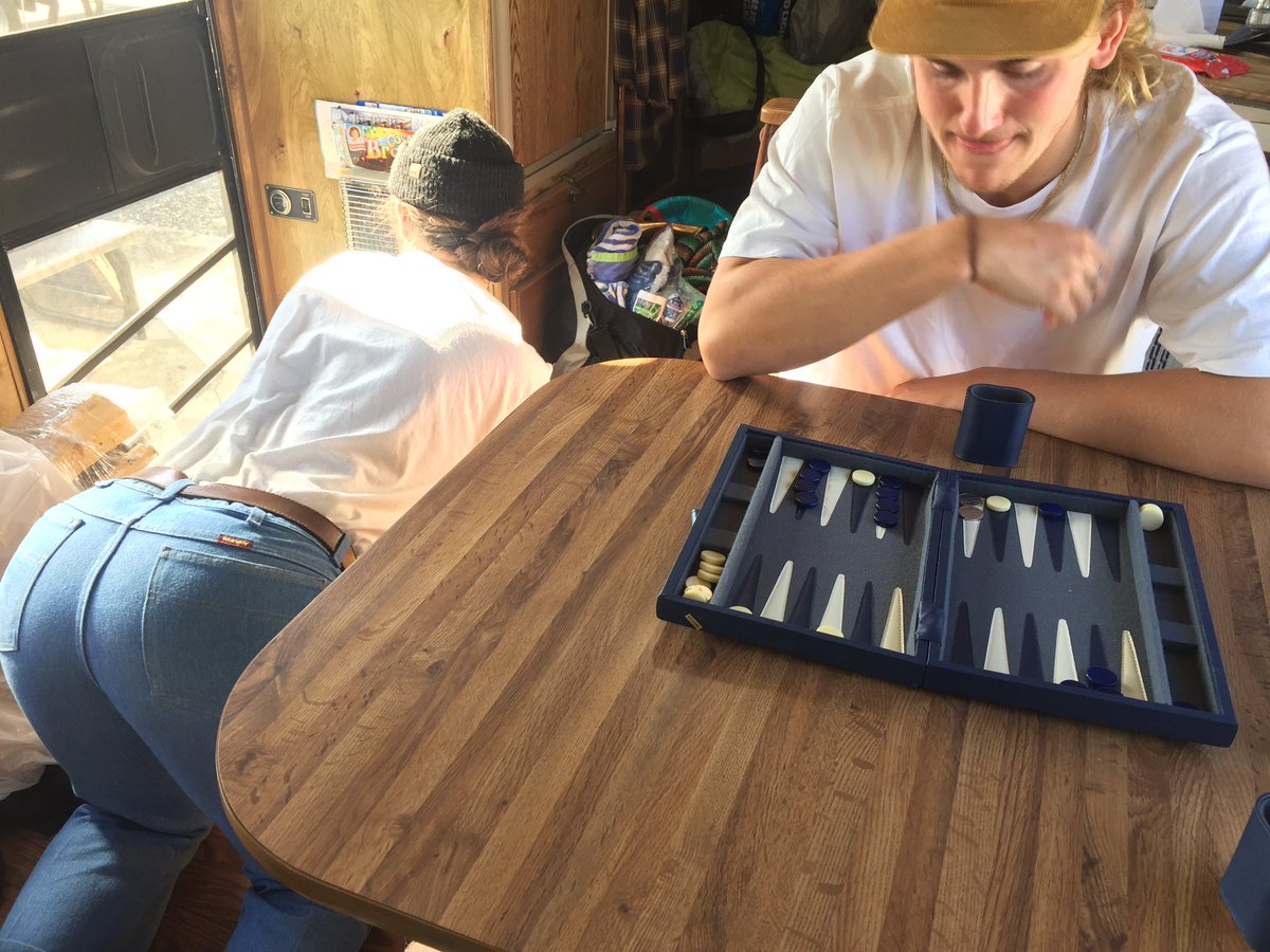 jonah_hanks's tweet photo. Our RV is having problems so we're having our mechanthicc check it out https://t.co/wE4cvfxXBq
