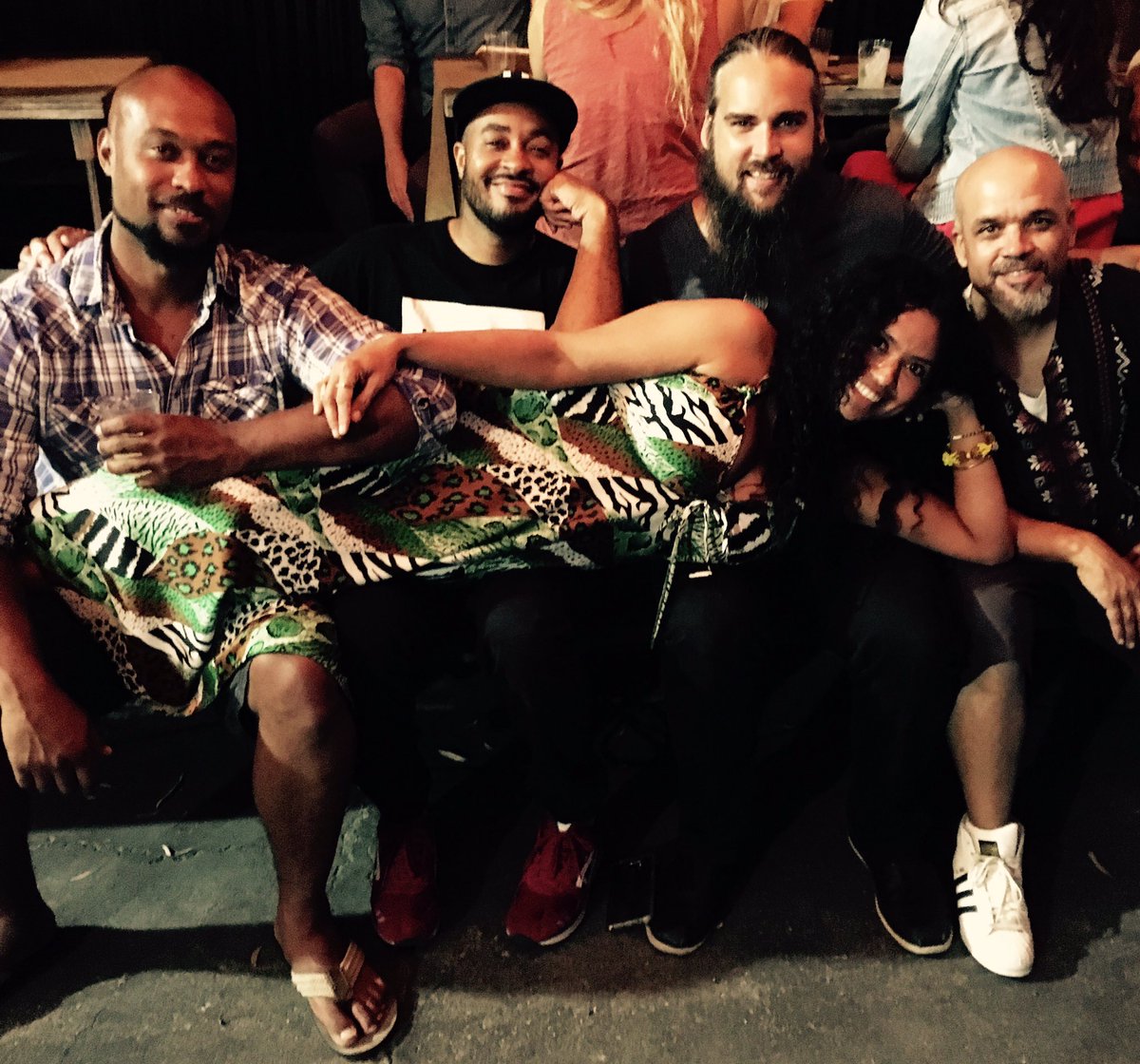 gabysings's tweet photo. These guys are my extra solids!!! My band who are always on 🔥 #markcross #joelvandijk #allakoipeete #gregmalone Thank you always 💛 https://t.co/DeAzot2l8v
