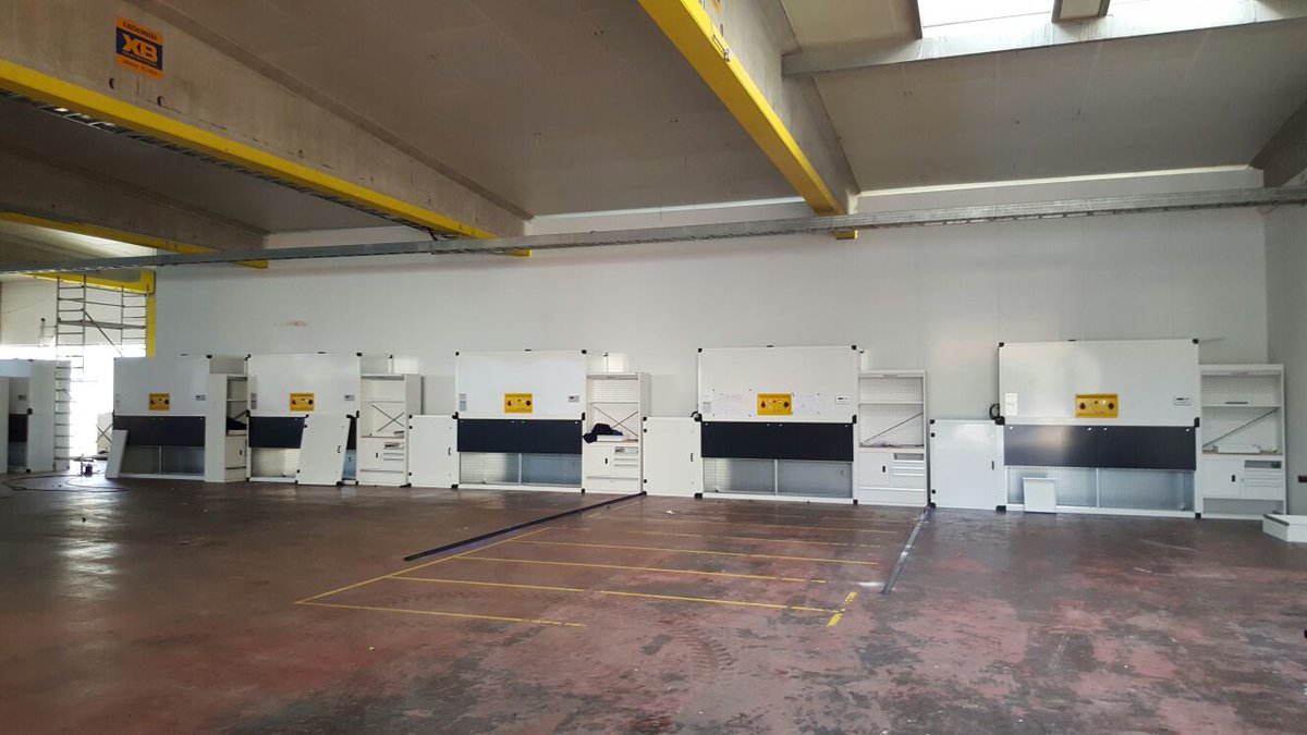 Rowitkampen's tweet photo. Kw 29 Projekt #Frisch GmbH in #Forstinning in der Bauphase. #Rowit #Kampen #Spritzkabine #spuitcabine #Spraybooth #Lackieranlagen https://t.co/EtJXb0pOnD