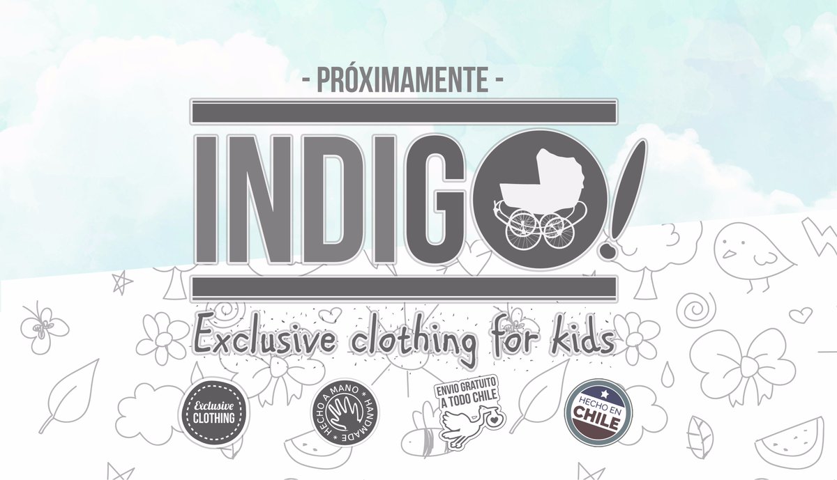 IndiGO_Chile's tweet image. MUY PRONTO!
Vestuario exclusivo diseñado para y por niños!
No te pierdas el pre-lanzamiento!
#vestuarioinfantil #hechoenchile #miprimerTweet