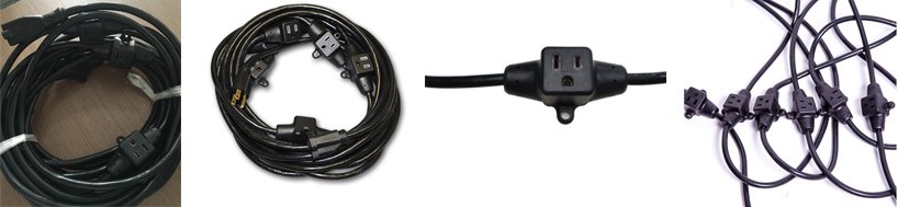 sales_rainbow's tweet photo. The multi-outlet power cables for our professional lighting fixture https://t.co/zSDOfifdNU