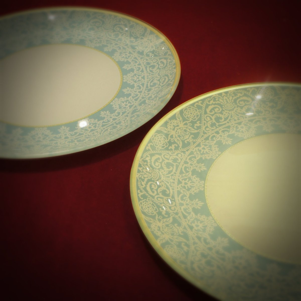 shoppnp's tweet photo. All of our dinnerware items are safe for dining, since any colour printing or foiling is done at the back of the clear glass. https://t.co/Y0jVBXJMTN