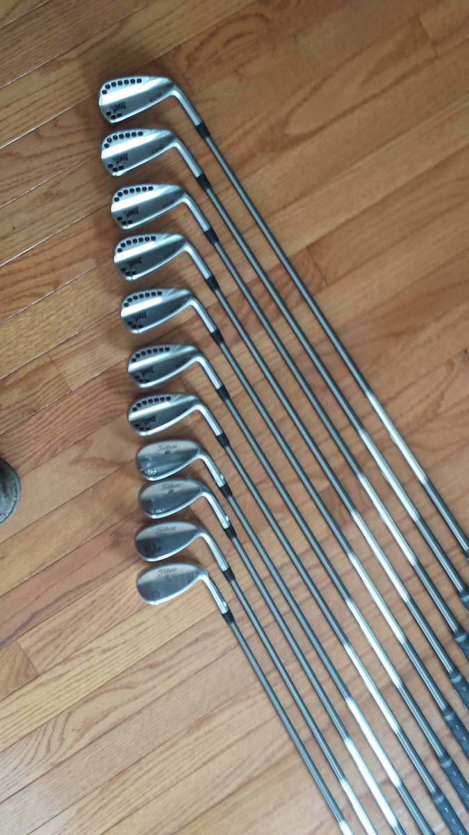davidbassgolf's tweet photo. I built this set of PXG irons with steel fiber shafts this weekend. Get your personal set @davidbassgolf ,#masterclubfitter, #swingcoach https://t.co/UoKmqJYd7g