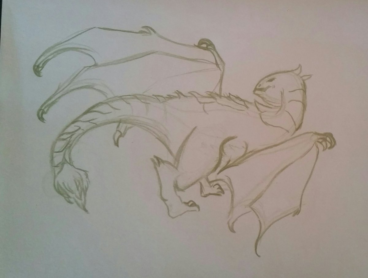 ilikeyourtalkin's tweet photo. A wyvern for @SrThomasThunder
#MyFirstDragon
#DragonDrawingClub
@AkkalonAS @AnnaKaling @kimmwatt @Sandra_TRC @sloopjonb1960 @AuthorShaunHolt https://t.co/L4FEJczPvk