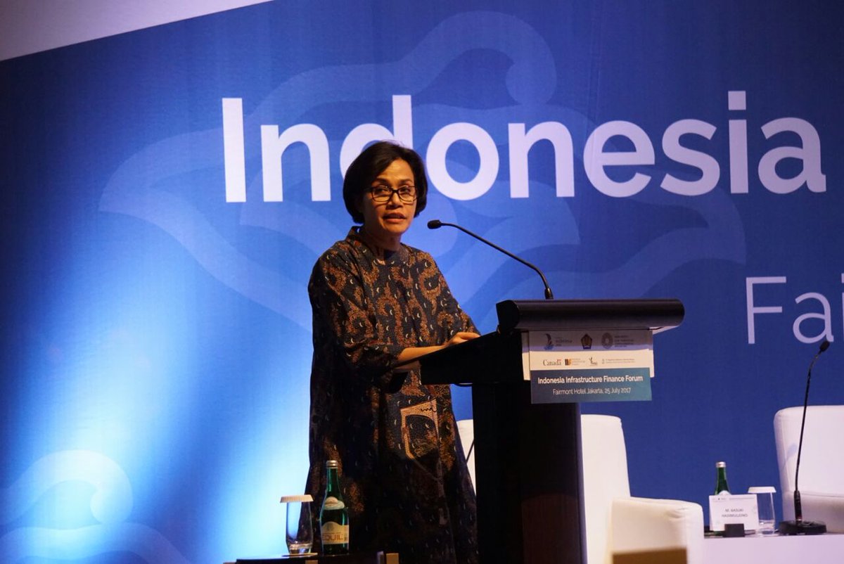 DJPPRkemenkeu's tweet photo. Saat ini #MenkeuSMI sedang melakukan sambutan #IIFF2017 #VTI #PembiayaanSehat #percepataninfrastruktur https://t.co/wrJB9oJOel