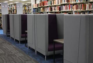 davismbray's tweet photo. These study pods allow students to reduce the distractions from their surroundings, and improve their occupational performance #OENV17 https://t.co/4vr7549KSq