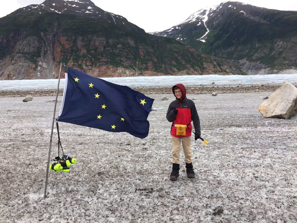 dougmcd's tweet photo. They need to tell you in the brochure how cold it gets on top of a glacier. Top 5 coolest things we have ever done! #LifeBucketList https://t.co/pH045JLSNl