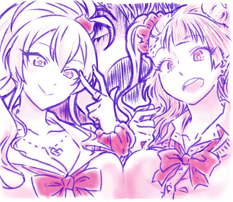 今朝方描いたはじめてのギャル子モノローグ貼る 