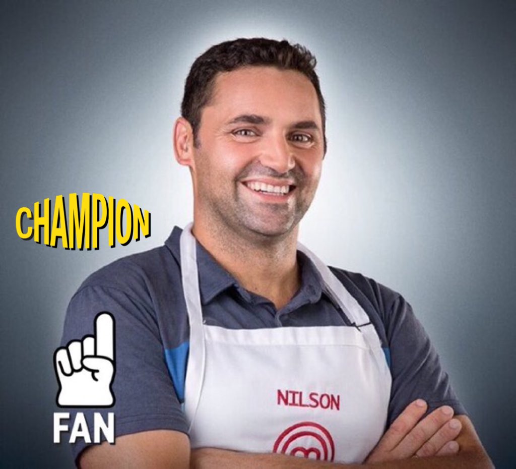 clauditagreen's tweet photo. Nilson logró lo que años de ministros del interior nunca pudieron, que todo el país hinchara por un policía. Felicitaciones!!! #MasterChefUy https://t.co/A1KSpt3IZh