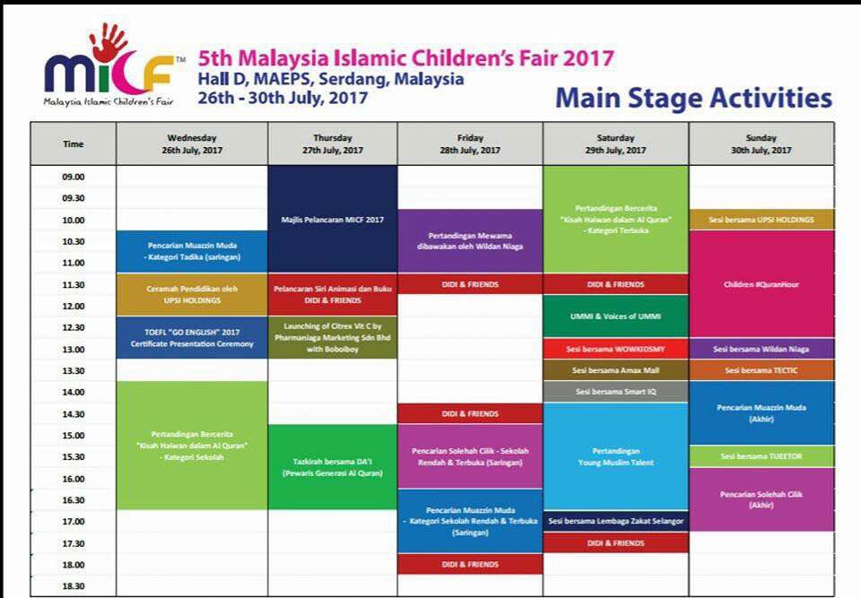 prof_dr_firdaus's tweet photo. Ni antara aktiviti2 best yg akan dijalankan sepanjang 5 HARI #micf2017 ni berlangsung. Yg baru dpt kad siswa tu boleh spend kt sini jugak! https://t.co/CeT93l0qlF