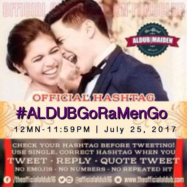 ofcaldub_pang's tweet photo. goodluck Maine and Ryan, team Ramen go go go, fight fight fight

#ALDUBGoRaMenGo
@officialaldub16 
@ofcaldubSDcali 
@ofcaldub_LAcali https://t.co/zWDGbPpMYx
