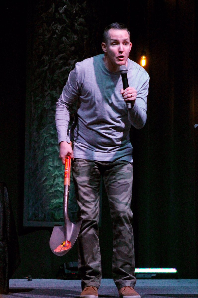 DwellingPlaceGA's tweet photo. "God dispenses grace & mercy w/ a shovel. There's no shortage of His NEW mercy." - Ps @craigmosgrove
#sermonthrowback
#DPUnlikelySaints https://t.co/om2ryt92KG