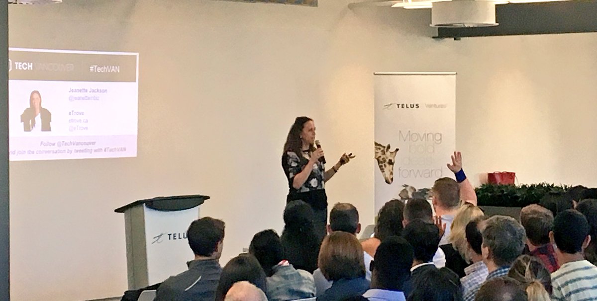 techvancouver's tweet photo. Summer isn't slowing us down! Full house for our 👍🏻 roster of speakers @robertkirstiuk @jeanetteinbiz @QuinSandler https://t.co/I8FZV9nwg3