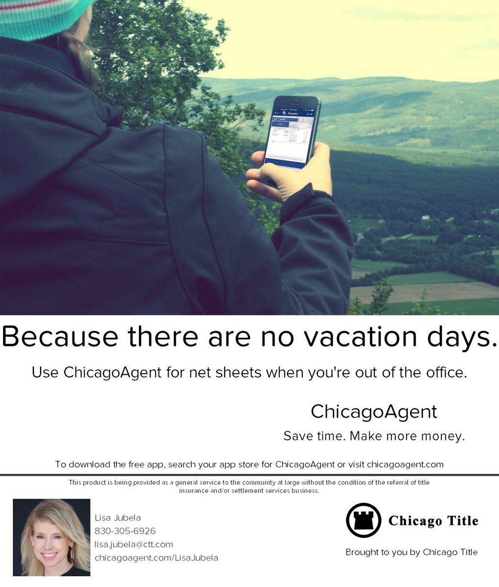 TitleSchertz's tweet photo. Realtor app to save time and let you do what you love. https://t.co/hLaji6ila8 #realtorapp #chicagotitle https://t.co/E8DXpKWDJG