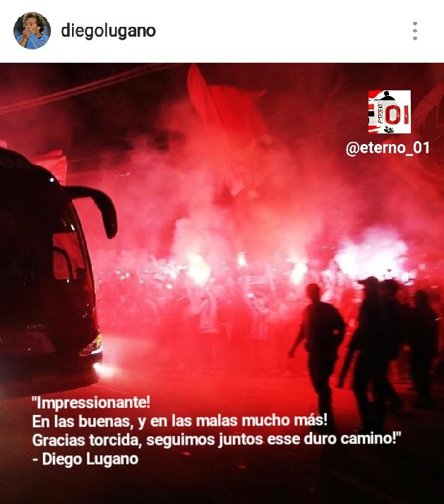 "Impressionante..." 
Diego Lugano em seu Instagram 

#Dio5 #05 #Lugano #unidospelospfc