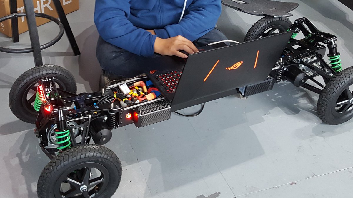 BajaBoard's tweet photo. Whoever said #coding &amp; #software wasn't applicable to #hardware. #IoT #ConnectedDevices #esk8 #electricskateboard #electricvehicles #code https://t.co/SjFcfV7usH