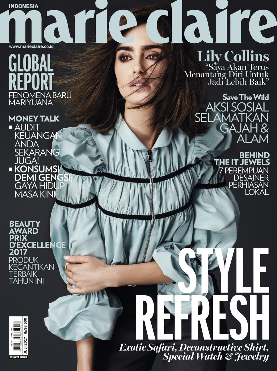 Marie Claire Indonesia - July 2017 Issue

Model: Lily Collins
Photographed by Alexi Lubomirski for Lancôme
