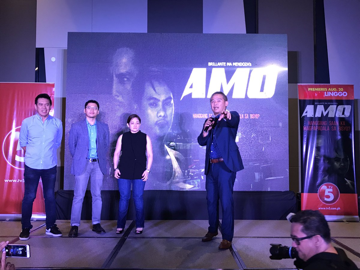 TV5manila's tweet photo. TV5 Executives and .@brillante_ma who made AMO possible. #AMOonTV5 https://t.co/UbxjvTPCqY
