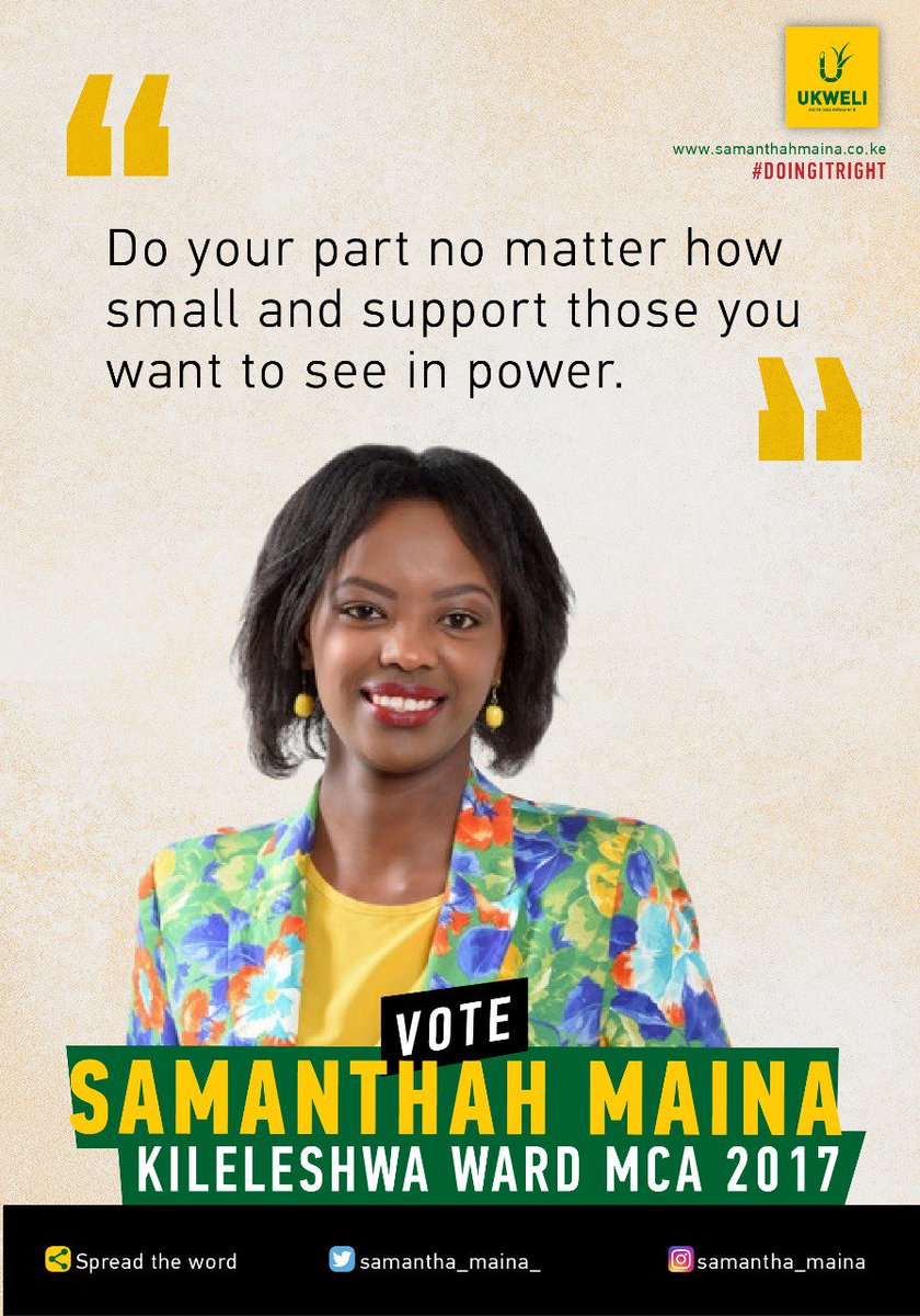 samantha_maina_'s tweet photo. Good Morning.
As 8/8 gets closer...
#samanthah4kile https://t.co/MSk67DY28b