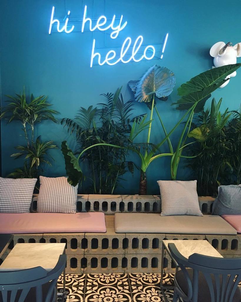 soulofseoulblog's tweet photo. My kind of cafe has lots of plants, neon signs and cinder blocks.... what's yours got? .
.
.
.
.
.
#hiheyhello #하이헤이헬로 #신사카페 #강남카페 #신사동카페 #… https://t.co/HuGXTtTzpd