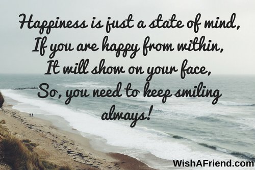 Stay Happy Always.

For more such quotes visit: buff.ly/2v083VE

#inspirationalquotes #quoteoftheday